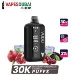 VUDU PRO 30000 Puffs 20MG Blackberry Pomegranate Cherry Ice
