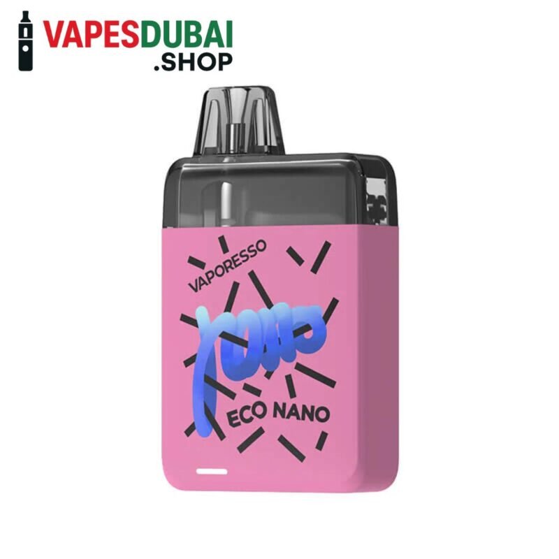 Vaporesso ECO Nano Pod System Kit 6ml In UAE Peach Pink