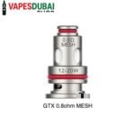 Vaporesso GTX Mesh Coil 5pcs In Dubai 0.8Ω Mesh Coil (12–16W)