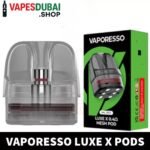 Vaporesso Luxe X Pods Cartridge Empty Replacement Pods in Dubai 0.4Ω