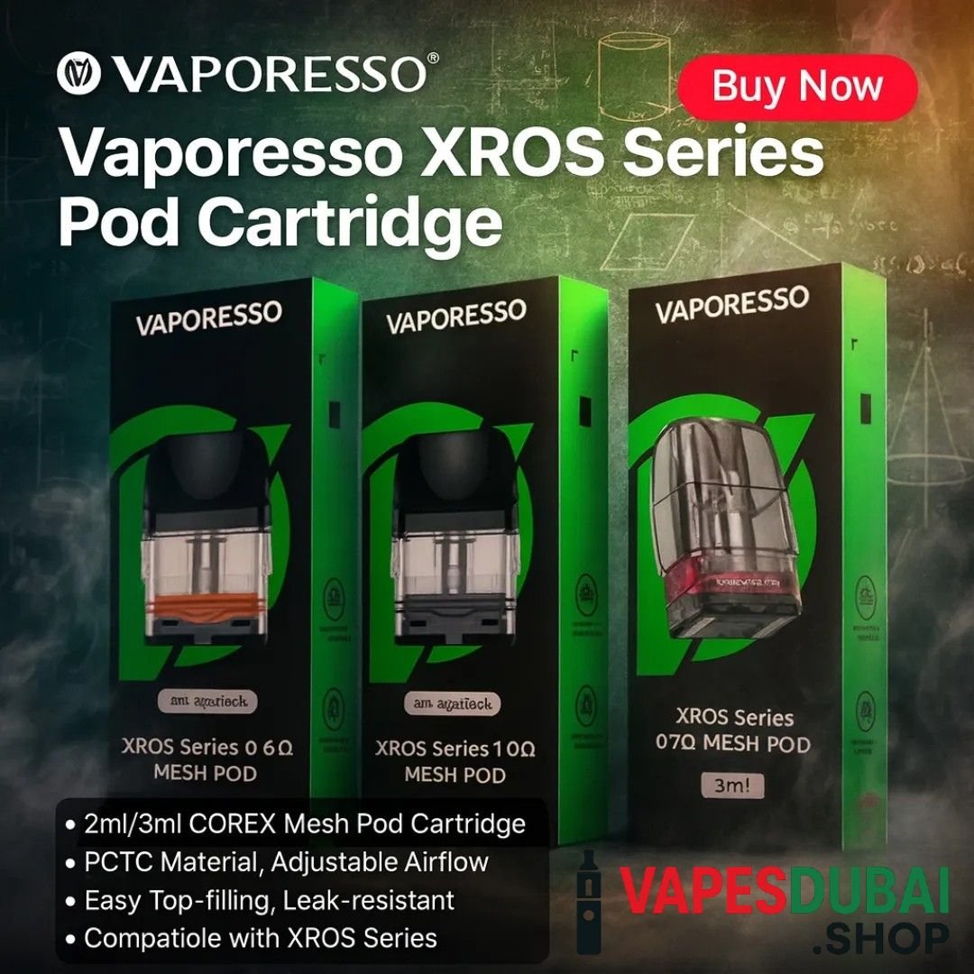 Vaporesso XROS Series Pod Cartridge 4pcs Pack in Dubai Vaporesso XROS Series Pod Cartridge 4pcs Pack in Dubai