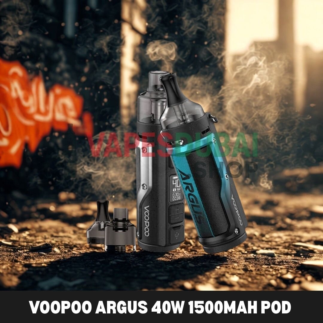 Voopoo Argus 40w 1500mAh Pod System In Dubai Voopoo Argus 40w 1500mAh Pod System In Dubai