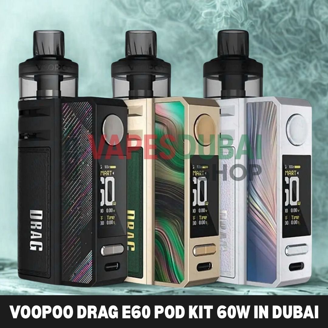 Voopoo DRAG E60 Pod Kit 60W In Dubai Voopoo DRAG E60 Pod Kit 60W In Dubai
