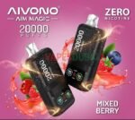 AIVONO Aim Magic 20000 Puff Zero Nicotine Disposable Vape in Dubai Mixed Berry