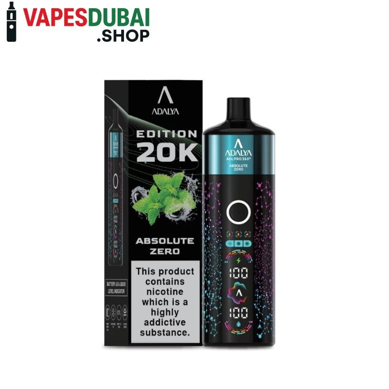 Adalya Edition 20k 20000 Puffs Shisha Disposable Vape in Dubai Absolute Zero