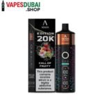Adalya Edition 20k 20000 Puffs Shisha Disposable Vape in Dubai Callof Fruity