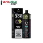 Adalya Edition 20k 20000 Puffs Shisha Disposable Vape in Dubai Grape Drop