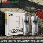 Aspire Nexi Pro Replacement Pod 1.2Ohm 2pcs In UAE
