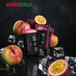 BLVK Bar 20000 Puffs 50mg Nicotine Disposable Vape Passion Peach