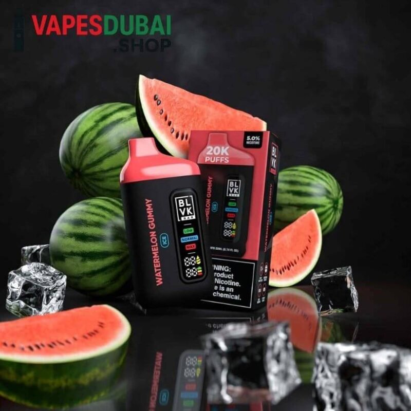 BLVK Bar 20000 Puffs 50mg Nicotine Disposable Vape Watermelon Gummy