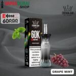 Crown Bar Al Fakher E Hose X 60000 Puffs 0.6mg Nicotine in Dubai Grape mint