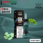 Crown Bar Al Fakher E Hose X 60000 Puffs 0.6mg Nicotine in Dubai Gum mint
