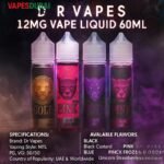 Dr Vapes 12mg Vape Liquid 60ml In Dubai