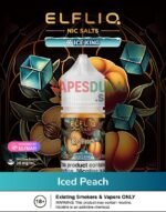 ELF LIQ ice king 30mg nicotine E-liquid in Dubai Peach