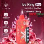 Elf bar ice king pro up to 40000 puffs 50mg nicotine in Dubai CALIFORNIA CHERRY