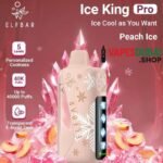 Elf bar ice king pro up to 40000 puffs 50mg nicotine in Dubai PEACH ICE