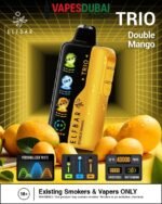 Elfbar trio up to 40000 puffs 50mg nicotine in Dubai Double Mango