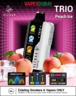 Elfbar trio up to 40000 puffs 50mg nicotine in Dubai Peach Ice