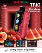 Elfbar trio up to 40000 puffs 50mg nicotine in Dubai Strawberry Watermelon