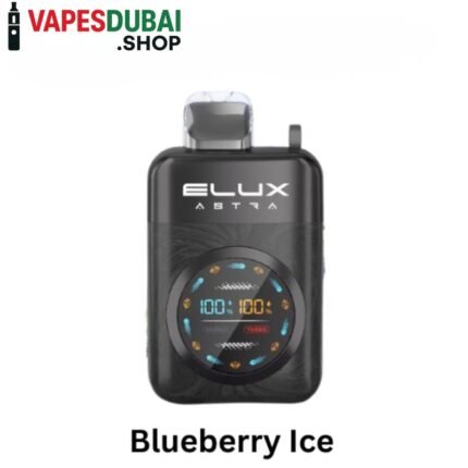 Elux Astra 50000 Puffs Disposable Vape 50MG In Dubai Blueberry ice