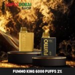 Fummo King 6000 Puffs 2_ nicotine Rechargeable Disposable Vape