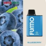 Fummo King 6000 Puffs 2_ nicotine Rechargeable Disposable Vape Blueberry