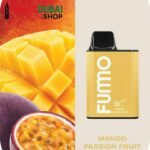 Fummo King 6000 Puffs 2_ nicotine Rechargeable Disposable Vape Mango Passion Fruit