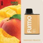 Fummo King 6000 Puffs 2_ nicotine Rechargeable Disposable Vape Mango Peach