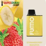 Fummo King 6000 Puffs 2_ nicotine Rechargeable Disposable Vape Strawberry Banana