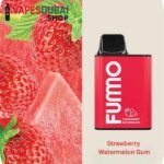 Fummo King 6000 Puffs 2_ nicotine Rechargeable Disposable Vape Strawberry Watermelon Gum