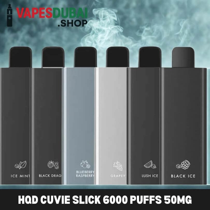 HQD Cuvie Slick 6000 Puffs 50MG HQD Cuvie Slick 6000 Puffs 50MG