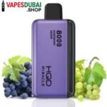 Hqd miracle 8000 puffs zero nicotine in Dubai GRAPE