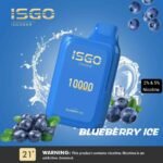 ISGO Bar 10000 Puffs 20MG Disposable Vape in Dubai Blueberry Ice