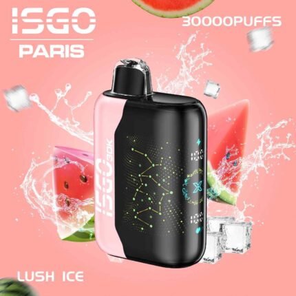 ISGO Bar Paris X 30000 Puffs 50MG Disposable Vape in Dubai Lush Ice