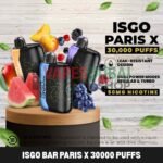 ISGO Bar Paris X 30000 Puffs 50MG Disposable Vape in Dubai