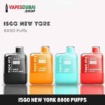 ISGO New York 8000 Puffs 50MG Disposable Vape
