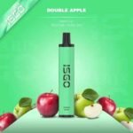 ISGO Paris 1500 Puffs Disposable Vape in Dubai Double Apple