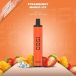 ISGO Paris 1500 Puffs Disposable Vape in Dubai Strawberry Mango Ice