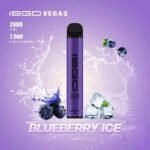 ISGO VEGAS 2800 Puffs 20MG Nicotine Disposable vape in Dubai Blueberry Ice