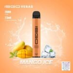 ISGO VEGAS 2800 Puffs 20MG Nicotine Disposable vape in Dubai Mango Ice