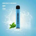 ISGO VEGAS 2800 Puffs 20MG Nicotine Disposable vape in Dubai Mint