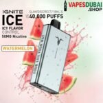 Ignite Ice 40000 Puffs Disposable Vape in Dubai Watermelon