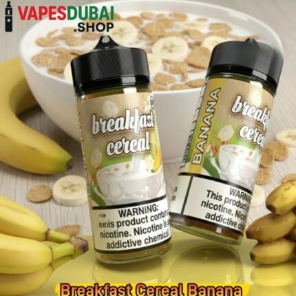 JDI 100ml Premium Vape Liquid 3mg Nicotine in Dubai Breakfast Cereal Banana