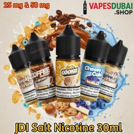 JDI Salt Nicotine 30ml E-liquid 25mg and 50mg Inin Dubai