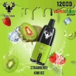 KALYAN Pro 12000 Puffs 50MG Disposable Vape In Dubai STRAWBERRY KIWI ICE