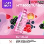 LOST MARY MT15000 TURBO 5% Disposable Vape In Dubai Berry Blast