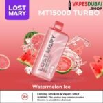 LOST MARY MT15000 TURBO 5% Disposable Vape In Dubai Watermelon Ice