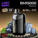 Lost Mary BM15000 Puffs Disposable Vape 50mg In Dubai Blueberry Ice