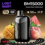 Lost Mary BM15000 Puffs Disposable Vape 50mg In Dubai Mango Peach Watermelon