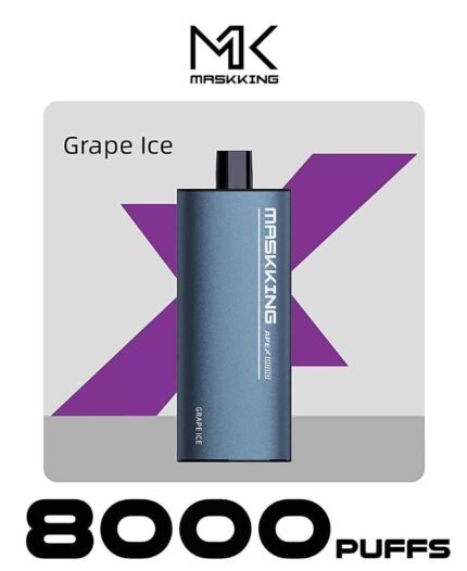 MASKKING Apex 8000 Puffs Disposable Vape in Dubai Grape Ice